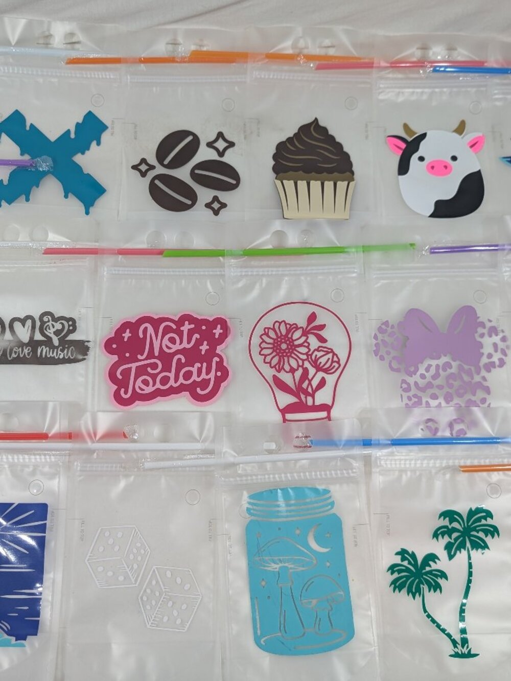 Handmade Reusable Drink Pouches